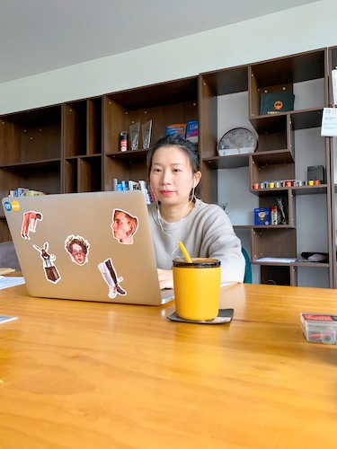 叶米兰  疫情中工作坊不断