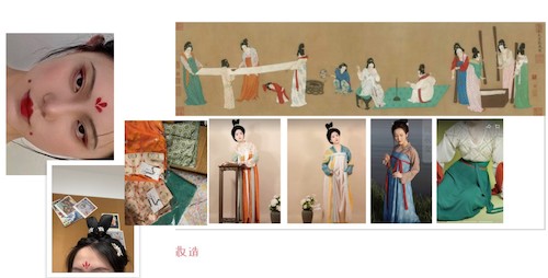 部分参赛作品备赛过程